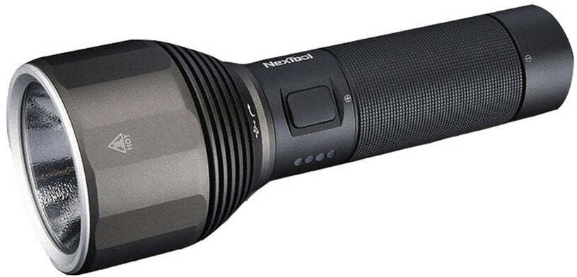 NEXTORCH E30C 2000lm/380m 5000mAh/USB-C 26650 2000lm=3t 560lm=5t 200lm=15t 25lm=140t