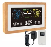 Stacje pogodowe - Ketotek stacja pogody z czujnikiem zewnętrznym - miniaturka - grafika 1