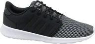 Buty sportowe damskie - Adidas Cloudfoam QT Racer BB9848 czarny - miniaturka - grafika 1