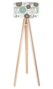 Macodesign Lampa podłogowa Dalia w szarościach tripod-foto-073p, 60 W - Lampy stojące - miniaturka - grafika 1