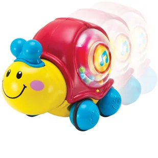 Smily Play, zabawka interaktywna Bańkowy Ślimak - Zabawki interaktywne dla dzieci - miniaturka - grafika 1