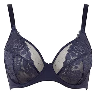 Maison Lejaby Fleur Ikat Biustonosz, Granatowy, 95C Kobiety, granatowy, 80C - Biustonosze - miniaturka - grafika 1
