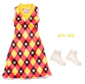 Domki dla lalek - Mattel, Ubranka Barbie Loves the Ocean Modne kreacje HJT17 - miniaturka - grafika 1