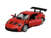Samochody i pojazdy dla dzieci - WELLY PORSCHE 911 992 GT3 RS CZERWONY 1:34 43835 - miniaturka - grafika 1