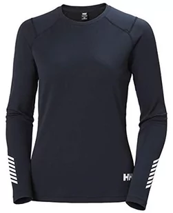 Helly Hansen Bluza damska Lifa Active Crew niebieski grantowy XL - Bluzy damskie - miniaturka - grafika 1