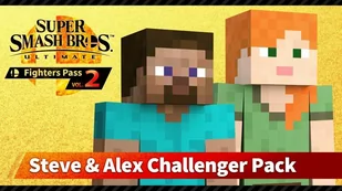 Super Smash Bros. Ultimate: Steve & Alex Challenger Pack (Switch) DIGITAL - Kody i doładowania cyfrowe - miniaturka - grafika 1