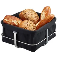 Kubki - Gefu Koszyk na chleb BRUNCH czarny Gefu G-33670 - miniaturka - grafika 1