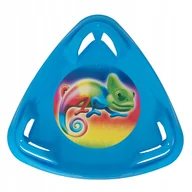 Sanki i ślizgacze - Ślizg zjazdowy sanki talerz ślizgacz na śnieg dla dzieci uchwyty - miniaturka - grafika 1