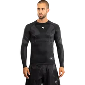 Kimona, stroje i obuwie - Venum Nexus Rashguard Long Sleeves Długi Rękaw Black/Silver - miniaturka - grafika 1