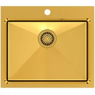 Zlewozmywaki - QUADRON RUSSEL 110 złoty (HB7910PVDBSG1) HB7910PVDBSG1 - miniaturka - grafika 1