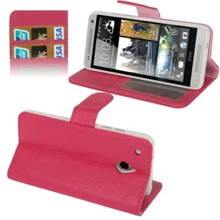 Etui na telefon komórkowy HTC One mini M4 różowy - Etui i futerały do telefonów - miniaturka - grafika 1