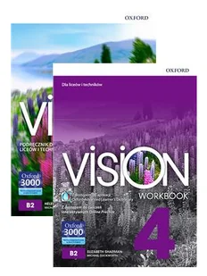 Pakiet Vision 4. Podręcznik i Zeszyt ćwiczeń z dostępem do aplikacji Oxford Advanced Learners Dictionary i dostępem do ćwiczeń interaktywnych - Książki do nauki języka angielskiego - miniaturka - grafika 1