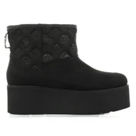 Botki damskie - Buty damskie Guess Jilla botki czarne -41 - miniaturka - grafika 1