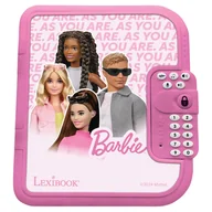Zabawki interaktywne dla dzieci - Lexibook Elektroniczny pamiętnik Secret Safe Barbie - miniaturka - grafika 1
