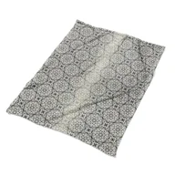 Koce - Do sypialni kocyk pled na łóżko Kwiatowy wzór eco, Fabricsy - miniaturka - grafika 1