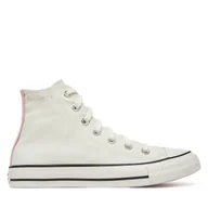 Trampki damskie - Trampki Converse Chuck Taylor All Star Crochet Laces A10686C Beżowy - miniaturka - grafika 1