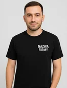 Moda i Uroda OUTLET - Koszulka reklamowa z logo firmy na sercu - miniaturka - grafika 1