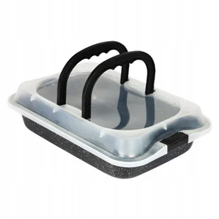 Forma Blaszka Prostokątna Z Pokrywą I Uchwytem - Formy do ciast - miniaturka - grafika 1