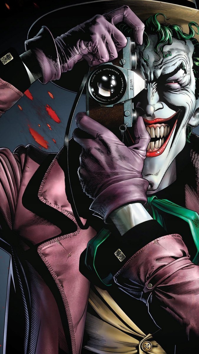 PODKŁADKA POD MYSZ Nadruk 22x18cm Batman Joker Killing Joke Tekst Prezent