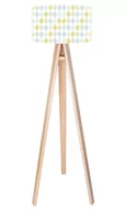 Lampy stojące - Macodesign Lampa podłogowa Pastelowe romby tripod-foto-259p, 60 W - miniaturka - grafika 1