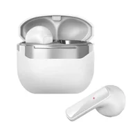 Słuchawki - DSJ True Wireless Stereo  Białe - miniaturka - grafika 1