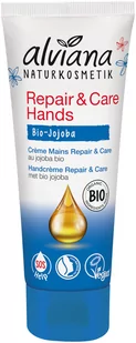 Alviana Krem Do Rąk z Jojoba i Oliwą 75ml - - Kremy i maski do rąk - miniaturka - grafika 1
