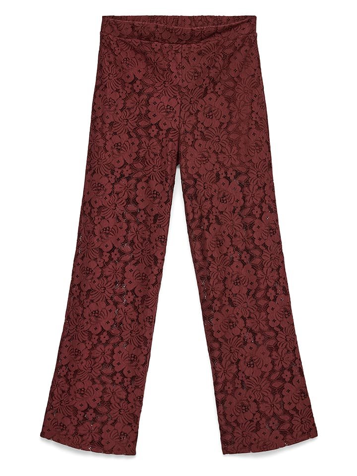 Vero Moda Spodnie w kolorze brązowym
