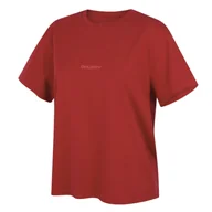 Koszulki sportowe damskie - Koszulka damska Husky Stamp L Rozmiar: XL / Kolor: czerwony - miniaturka - grafika 1