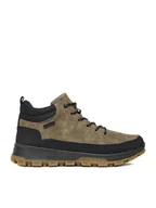 Botki męskie - Rieker Trzewiki CEO-35508-25 Khaki - miniaturka - grafika 1