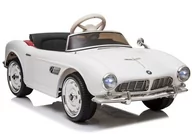 Pojazdy elektryczne dla dzieci - NoName Pojazd na akumulator BMW 507 Retro Biały PA.SX1938.BIA - miniaturka - grafika 1