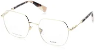 Okulary przeciwsłoneczne - Furla VFU640 Okulary, Shiny Rose Gold W/Ivory Parts, 54 damskie, Shiny Rose Gold W/Ivory Części, 54 - miniaturka - grafika 1