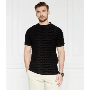 Karl Lagerfeld T-shirt CREWNECK | Regular Fit - Koszulki męskie - miniaturka - grafika 1