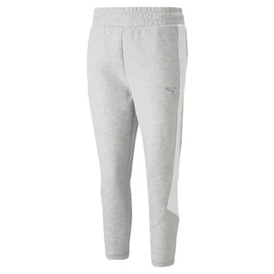 Spodnie dresowe damskie Puma Evostripe szare 67311804-M - Dresy damskie - miniaturka - grafika 1