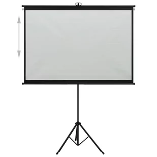 Ekran projekcyjny ze stojakiem, 57'', 1:1 - Ekrany projekcyjne - miniaturka - grafika 5