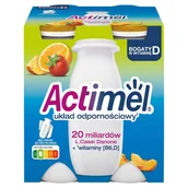 Kefiry, jogurty, maślanki - Danone - Actimel wieloowocowy - miniaturka - grafika 1