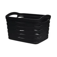 Pudła i pojemniki do przechowywania - Koszyk Regina 1,5 l czarny - miniaturka - grafika 1