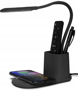 Lampka Na Biurko Led Z Ładowarka Bezprzewodowa Qi - Lampy stojące - miniaturka - grafika 1