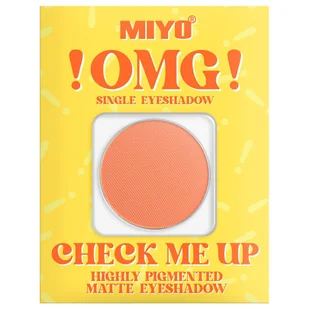 MIYO - !OMG! - Check Me Up - Highly Pigmented Matte Eyeshadow - Magnetyczny cień do powiek - Matowy - 1,3 g - 11 PUMPKIN - Cienie do powiek - miniaturka - grafika 2