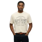 Koszulki męskie - Superdry Machined Goods Workwear T-shirt - miniaturka - grafika 1
