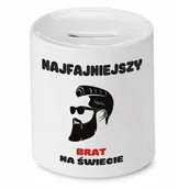 Skarbonki - Skarbonka Dla Ady na Urodziny Imieniny Prezent z Nadrukiem ze Zdjęciem + Opakowanie na prezent (wzór 04) - miniaturka - grafika 1