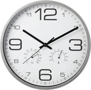 Zegary - Zegar ścienny z funkcją stacji pogodowej, Ø 30,5 cm - miniaturka - grafika 1