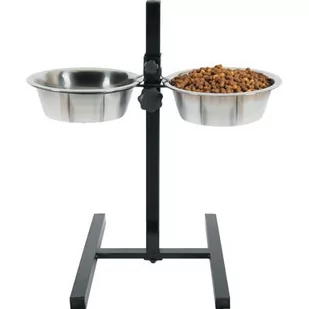 Zolux Zolux Zestaw 2 miski 21 cm 1,5 l + stojak regul. Dostawa GRATIS od 99 zł + super okazje - Miski dla psów - miniaturka - grafika 1