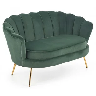 Zielona tapicerowana sofa glamour - Ilmsa 4X - Sofy i kanapy - miniaturka - grafika 1