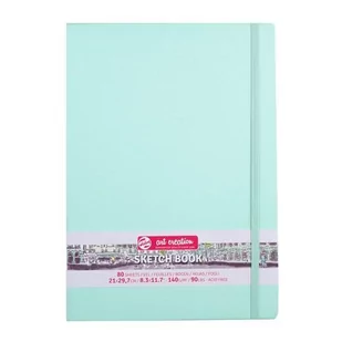 Szkicownik Miętowy 140G 80K 21X30Cm Talens - Podobrazia, bloki, papiery - miniaturka - grafika 1