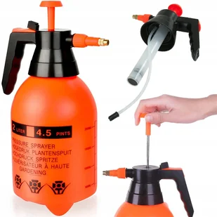 OPRYSKIWACZ RĘCZNY CIŚNIENIOWY 2L OGRODOWY SPRYSKIWACZ ZRASZACZ DO ROŚLIN - Opryskiwacze - miniaturka - grafika 1