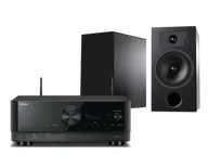 Kino domowe - Yamaha RX-V6A (czarny) + Tesi 3 (czarny) - miniaturka - grafika 1