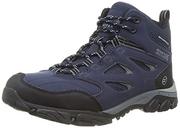 Buty trekkingowe męskie - Regatta Męskie buty trekkingowe Holcombe Iep Mid, niebieskie, 41 EU, granatowy granit, 40 EU - miniaturka - grafika 1