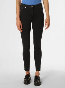 Calvin Klein Jeans Jeansy Kobiety Bawełna czarny jednolity, 25-30 - Spodnie damskie - miniaturka - grafika 1