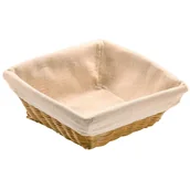 Chlebaki - Koszyk na pieczywo z tekstylną wyściółką, 24 x 24 cm, Kesper - miniaturka - grafika 1