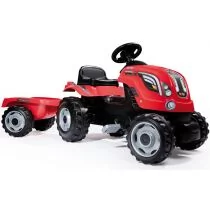 Smoby Traktor XL Czerwony - Jeździki dla dzieci - miniaturka - grafika 1